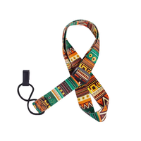 Prix de gros bon marché OEM personnalisé Super Stretch étanche en nylon tissé sangle de support de guitare