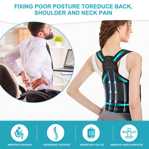Ceinture de maintien lombaire et dorsal réglable pour corriger la posture, idéale pour le sport et les activités quotidiennes - Product Image 2