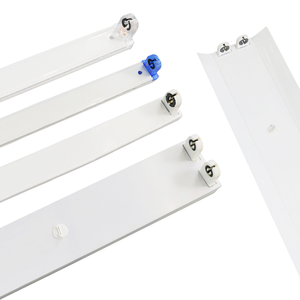 Soporte para Lámpara de Techo de Superficie, G13 T8 <span class=keywords><strong>T5</strong></span>, 1 pies, 2 pies, 3 pies, 4 pies, 5 pies, 0.6 m, 1.2 m, <span class=keywords><strong>Fluorescente</strong></span>, 18 W, 2 x 18 W, Tubo T8 - Product Image 2