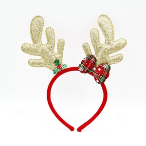 YUELIAN Factory Wholesale <b>Christmas</b> Hat Hair Accessories <b>Adult</b> Children Party Decoration 3D Cartoon <b>Headband</b> - Product Image 4