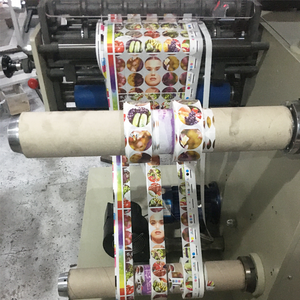 Stretto Web adesivo di carta automatica taglierina taglierina riavvolgitore marchio etichetta per animali domestici macchina per taglio e riavvolgimento - Product Image 2