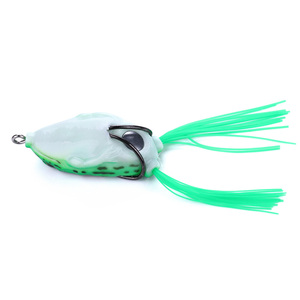Leurre de pêche en plastique de haute qualité, vente chaude, 5,5 cm, 12,5 g, appâts de pêche vifs, appâts artificiels souples pour grenouilles, appâts de pêche pour la surface de l'eau - Product Image 3