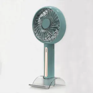 New Design 4 Settings 1200Mah Mini Cooling Fans Usb Rechargeable Fan Handheld Fan
