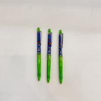 Stylo bille flottant écologique en PVC, construction en plastique, option logo personnalisé, jouet publicitaire promotionnel, cadeau