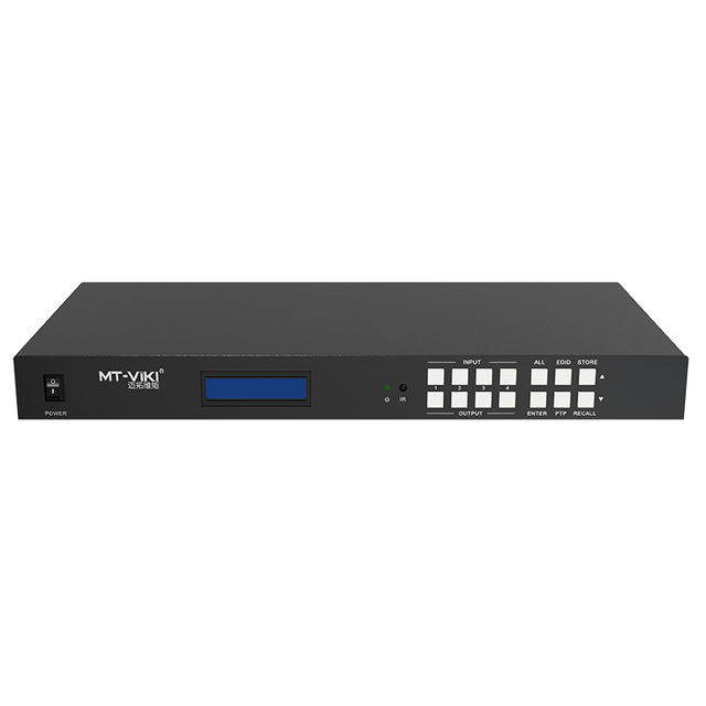 4K 60Hz HDMI matrix Switch 4x4 With Video Wall Controller Splicer