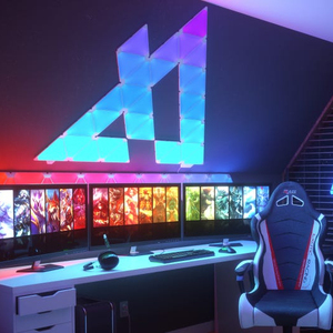 Đèn Chơi Game Rgb SENSELED, Đèn <span class=keywords><strong>Led</strong></span> Dạng Tấm Tam Giác Wifi Thông Minh Gắn Tường - Product Image 6