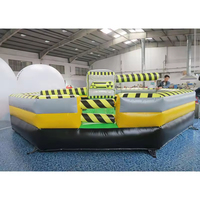 Château gonflable Hualong avec parcours d'obstacles, en PVC, couleur et taille personnalisables, usage commercial, à vendre