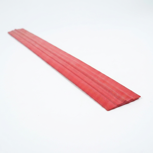 Rigid PVC Taj Flat Beading Decorative Ceiling <b>Wall</b> <b>Panel</b> Strip <b>Plastic</b> Edge Moulding for Door Frame Furniture Finishing Trim - Product Image 1