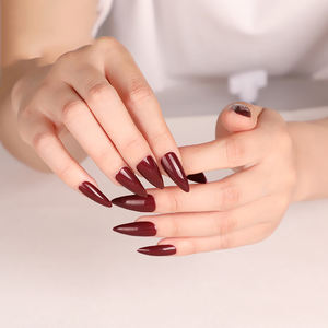 Venta al por mayor <span class=keywords><strong>de</strong></span> <span class=keywords><strong>uñas</strong></span> <span class=keywords><strong>postizas</strong></span> regalo personalizado recorte <span class=keywords><strong>de</strong></span> <span class=keywords><strong>uñas</strong></span> punta francesa artificial prensa en las <span class=keywords><strong>uñas</strong></span> <span class=keywords><strong>de</strong></span> alta calidad - Product Image 2