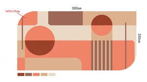 พรมลายตัวอักษร พรมทำมือ พรมโพลีเอสเตอร์ พรมพิมพ์ลาย พรมแบรนด์ดัง พรมสั่งทำพิเศษ สีดำ พรมทันสมัย ลายพรมพิมพ์ 3 มิติ พรมหรูหราสำหรับห้อง - Product Image 4
