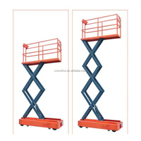 Agriculture tomate concombre serre automatique équipement de récolte tuyau rail chariot plate-forme élévatrice à ciseaux chariot de cueillette de feuilles