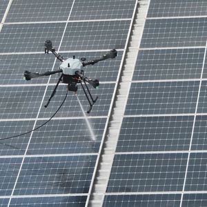 JIUSI D15R Professional High-Pressure Cleaner Dron Building Facade Window Cleaning <b>Solar</b> Tower Glass Facades-Panel Cleaning - Product Image 1