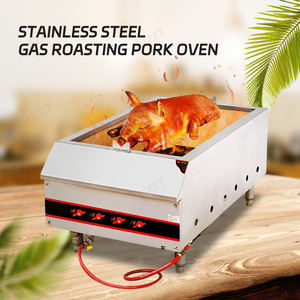<span class=keywords><strong>Precio</strong></span> de fábrica carbón grande pollo ganso cochinillo asador máquina asador de Gas horno barbacoa oveja cerdo Cordero Chop Grill máquina - Product Image 2