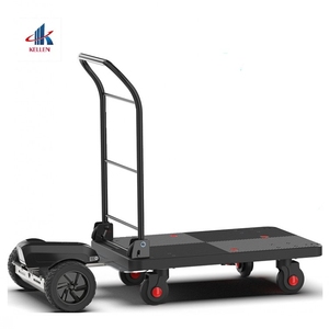 ราคาดีสำหรับรถเข็นแพลตฟอร์มไฟฟ้า 4 ล้อแบบใหม่สำหรับงานหนัก รถเข็นทรงตัว - Product Image 5
