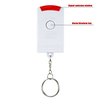 Detektor keamanan Alarm, kendali jarak jauh nirkabel dalam/luar ruangan, sistem peringatan Sensor gerakan untuk rumah, garasi, elektronik konsumen