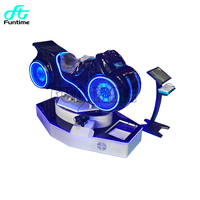 Machine de jeu FunTime Vr simulateur Vr 9d Vr cinéma motos jeu de moto simulateur de Moto