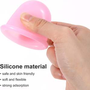 Dijual kualitas tinggi silikon bekam wajah terapi pijat ramah lingkungan nyaman bahan sehat aman untuk semua jenis kulit - Product Image 3