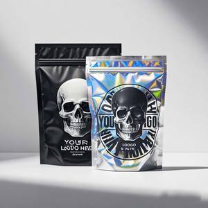 Custom logo Smell Proof 3.5 7g Mylar Zipper Packaging Bags <strong>Sweets</strong> Snacks Candy Ziplock Bags Food Packaging Stand up Pouches - Product Image 3