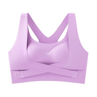 Soutien-gorge pour femmes Correcteur de posture Bralette Fermeture avant Soutien-gorge Fitness Gilet Push up Soutien-gorge Femme Plus Size Underwear Cross Back