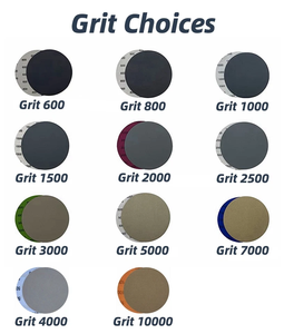 SATC 6英寸干湿钩环砂纸600-10000粒度随机轨道砂光机砂纸150毫米 - Product Image 3