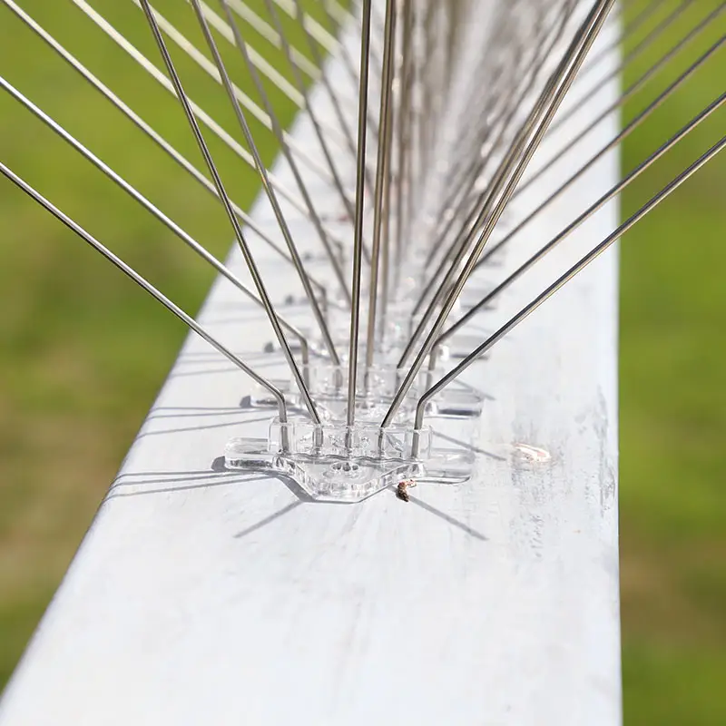 Hochwertige Anti-Vogel-Spikes verhindern Landungen Polycarbonat-Vogels pitze