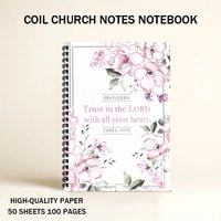Cuaderno de Estudio Bíblico Espiral A5 OEM ODM, Diario de Sermones Personalizable, Notas de Iglesia, Oración Diaria, Cuadernos Especiales con Impresión a Rayas