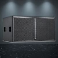 Subwoofer mono LS3 LS Series LS118B/LS218B 18 pouces 4/8 Ohm 700W/1400W, enceinte en bois, sur pied, garantie 3 ans, Spekon