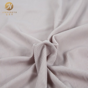 <span class=keywords><strong>4</strong></span>-directional đàn hồi 92% Polyester 8% <span class=keywords><strong>spandex</strong></span> gân vải 165gsm đồ lót yoga quần vải đàn hồi - Product Image 3