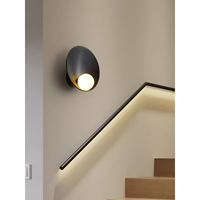 Applique murale LED moderne en fer, tricolore, 220V, design minimaliste, pour salon, couloir, escalier, lumière du jour 6000K, 1200 lumens