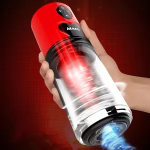 Mannelijke Automatische Grote Kut Echte <span class=keywords><strong>Vagina</strong></span> Siliconen Masturbatie Vliegtuig Cup Seksspeeltjes Zuigmachine Masturbator Voor Man <span class=keywords><strong>Vagina</strong></span> - Product Image 1