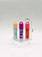 Gloss à lèvres liquide pour filles, couleurs vives, haute qualité, minéral, à base de plantes, hydratant, waterproof, longue tenue, application facile, avec joli pendentif