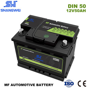 Shangwei Car <b>Battery</b> 12V 50Ah DIN50-MF MF Maintenance Free For <b>Auto</b> Start - Product Image 3