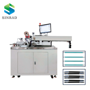Full Automatic 5 <b>Wires</b> <b>Wire</b> Cutting Stripping Tinning Machine 18-30AWG <b>Ribbon</b>/Electronic <b>Wire</b> Laser Stripping Machine - Product Image 4