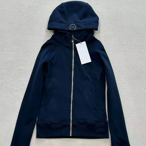 Ensemble de veste de sport pour femmes Lus, design élégant, veste de yoga et de course, cardigan chaud à fermeture éclair pour l'automne/hiver - Product Image 1