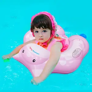 Flutuador inflável para piscina de bebês, flutuador inflável para piscina ao ar livre, anel de cintura personalizado de fábrica