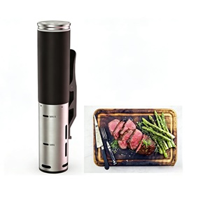 Mesin Masak Sous Vide Dapur, Mesin Masak Terprogram 1200W Hitam Elektrik Plastik Layar Sentuh, Suku Cadang Gratis, Untuk Penggunaan di Rumah - Product Image 1