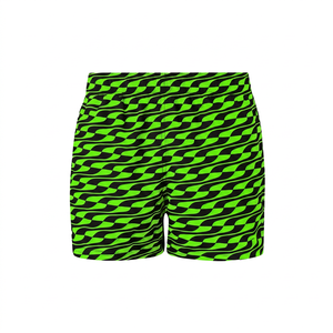 Shorts de sport décontractés pour hommes, tendance été, à séchage rapide, avec cordon de serrage, 100 % polyester - Product Image 1