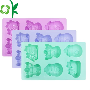 OKSILICONE Molde de Silicona de 4 Cavidades de <span class=keywords><strong>Minnie</strong></span> Mouse para Jabón, Nuevo Producto Creativo, Molde de Silicona para Hornear Pasteles, Moldes de Dibujos Animados en Oferta - Product Image 4