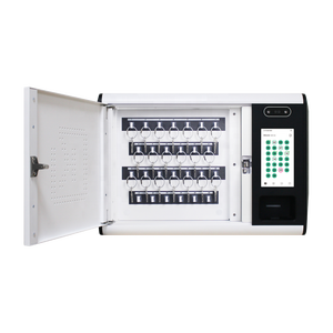 Landwell K26, Sistema Android, Armario Inteligente para Almacenamiento <span class=keywords><strong>de</strong></span> Llaves con 26 Ranuras, Acceso por Reconocimiento Facial/Huella Dactilar/Tarjeta/Contraseña, Pantalla Completa <span class=keywords><strong>de</strong></span> 7 Pulgadas - Product Image 1
