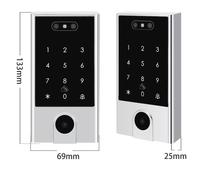 Lecteur de code QR autonome V5-QR Ble étanche IP67 TTLock WiFi App, système de contrôle d'accès sans clé avec clavier