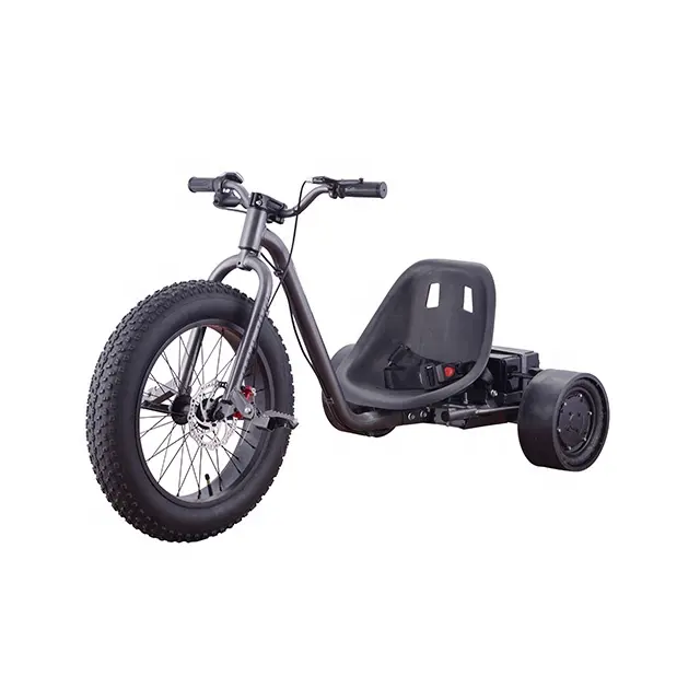Ticaret güvencesi motorlu pil ile Üç tekerlekli Drift bisikleti toptan Elektro Üç tekerlekli Drift bisikleti