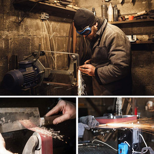 Outils abrasifs Courroie de sable Courroie de ponçage en céramique <span class=keywords><strong>pour</strong></span> meuler et enlever les points de soudure - Product Image 6