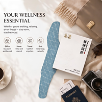 Collier de moxibustion Qiai personnalisable et confortable pour le soin nourrissant du cou des personnes âgées