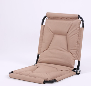 Muebles de piscina al aire libre <span class=keywords><strong>Silla</strong></span> de estadio de metal plegable para patio de jardín para acampar Pesca Senderismo Eventos deportivos - Product Image 1