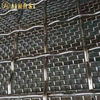 Jaring Kawat Logam Stainless Steel Berlapis Anyaman, Jaring Kawat Logam Stainless Steel