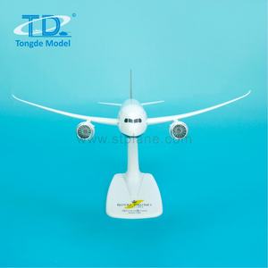 Royal Brunei งานฝีมือเครื่องบินพลาสติก28ซม. เป็นของชำร่วยเป็น1/200 <span class=keywords><strong>B787</strong></span> - Product Image 3