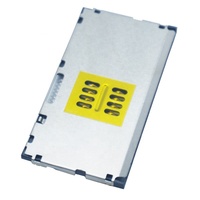 Push Pull SMT SMD Typ 8 Pin IC Smart Card-Anschluss