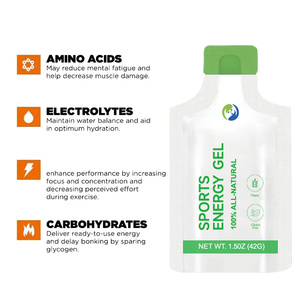 Gel Énergétique Électrolytes Ausreson OEM Sans Sucre, Boisson à Marque Blanche, Complément Nutritionnel Sportif Halal, Gel Électrolytes à la Créatine - Product Image 2