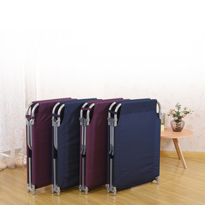 Cama de hospital plegable Myb, 182x63x35cm, cama portátil de aleación de aluminio para adultos, niños, ancianos, diseño de dos pliegues - Product Image 4
