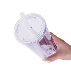 แก้วน้ำพลาสติกแบบพกพา ดีไซน์เรียบหรู ทันสมัย สำหรับฤดูร้อน - Product Image 4